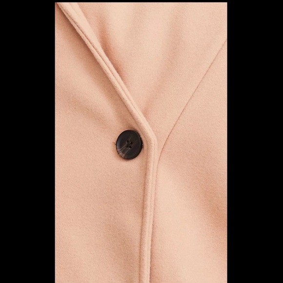 NWT Torrid Beige Brushed Asymmetrical A-Line Coat size 4 - Picture 6 of 11